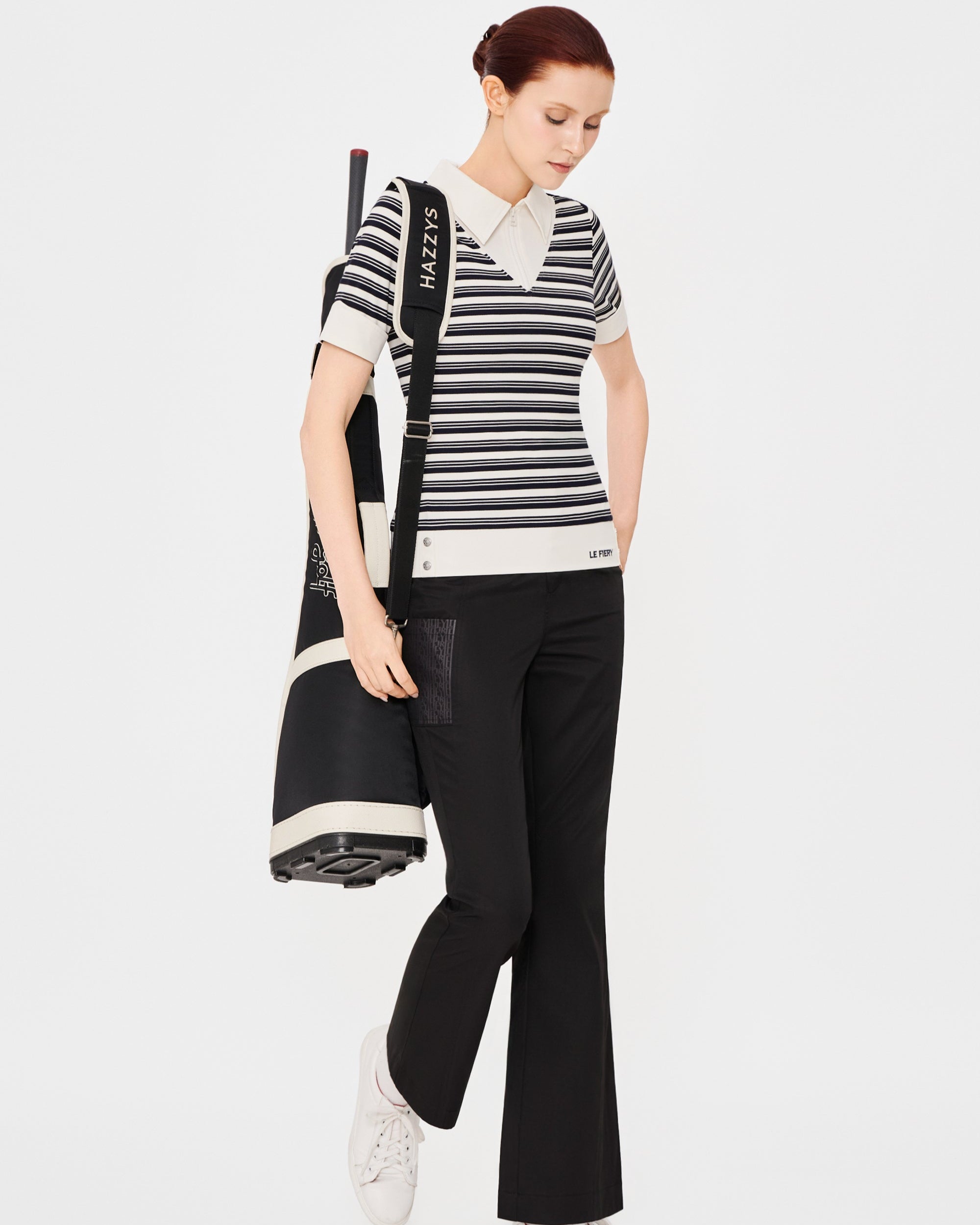 Marina Stripe Polo Shirt