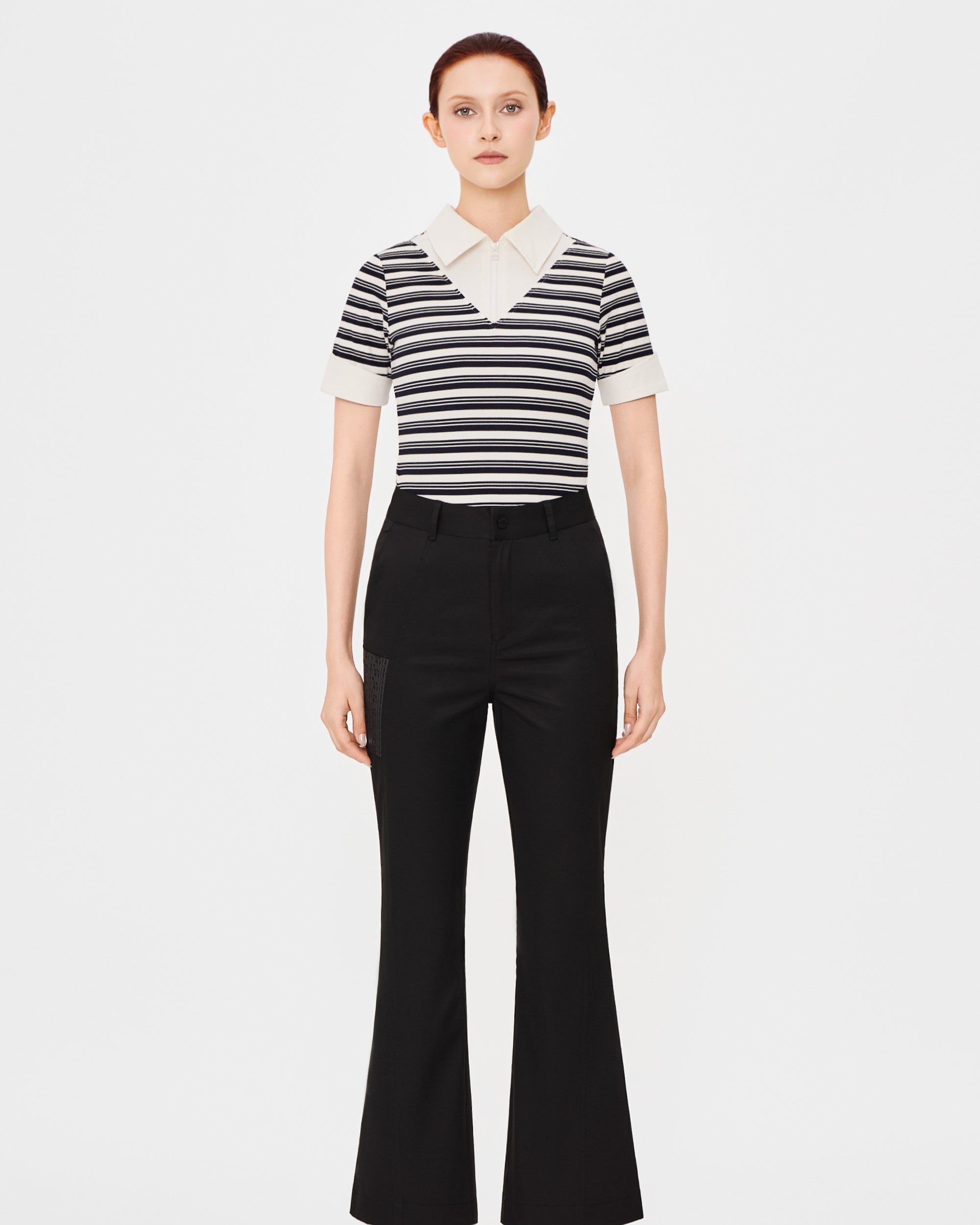 Marina Stripe Polo Shirt