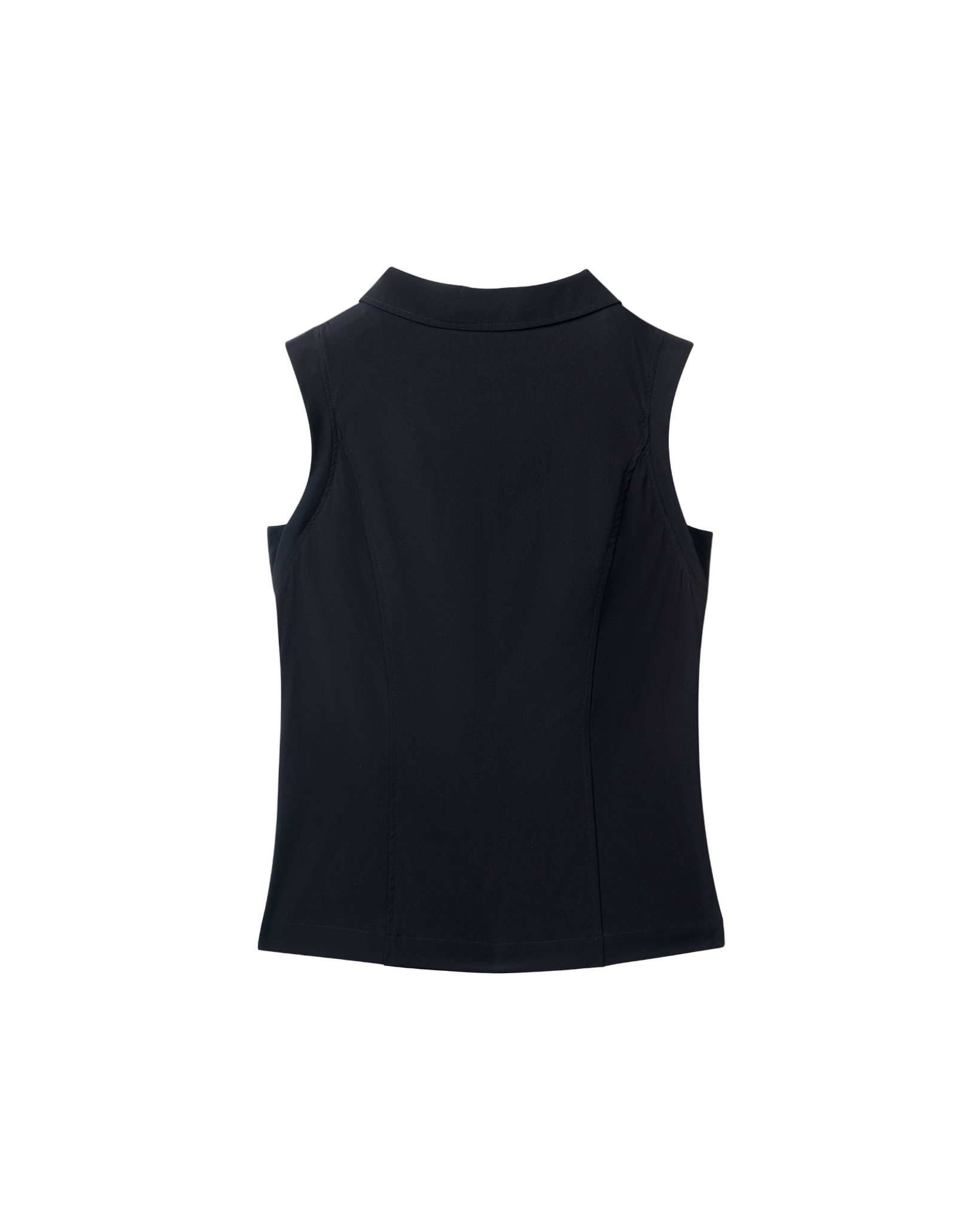 Ellie Sleeveless Shirt - Black
