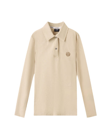 Christine Polo Shirt - Beige