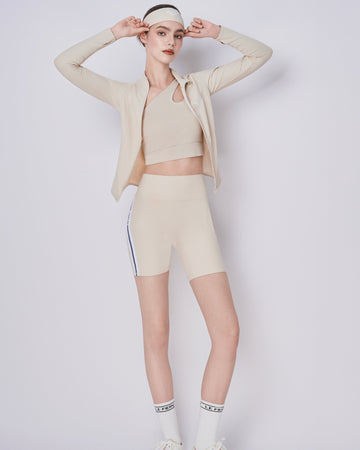 Laura Jacket Set - Beige