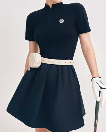 Jennie Dress - Navy