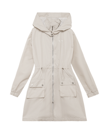 Hoiana Long Coat - Cream