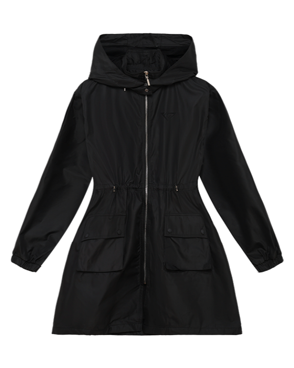 Hoiana Long Coat - Black