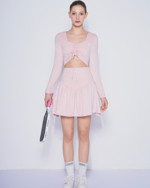 Laura Long Sleeve Set - Pink