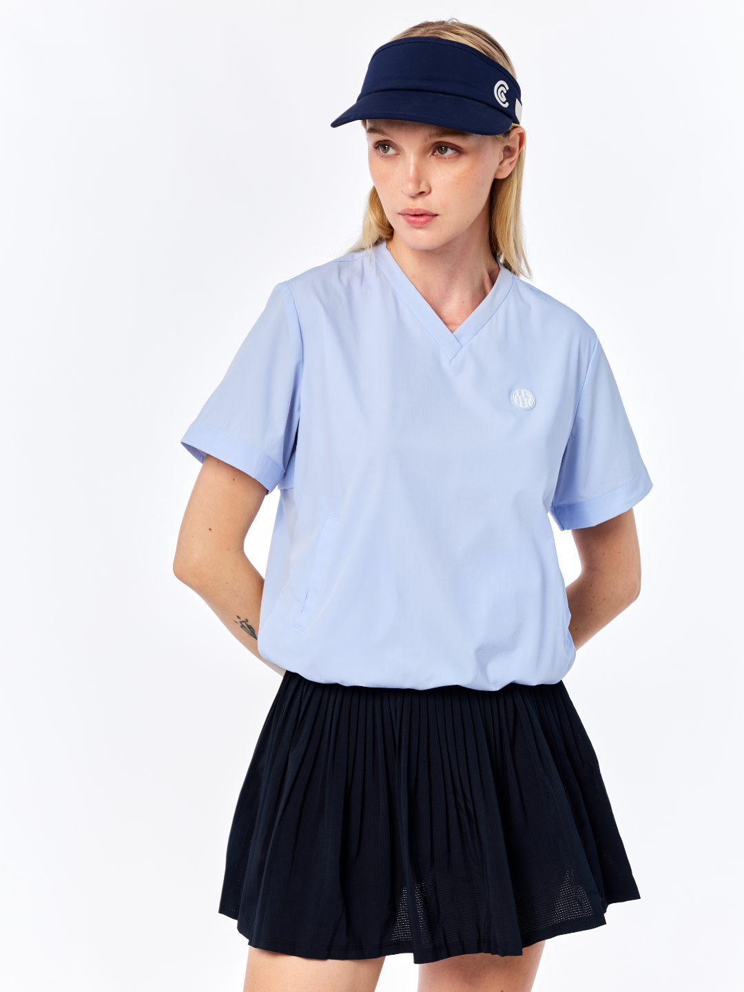 Alice Long Sleeves in Ice Blue