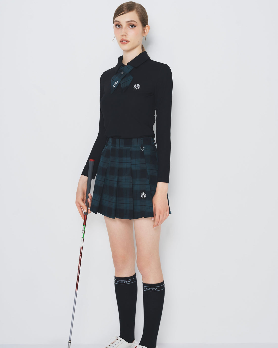 Christine Set - Black/Green