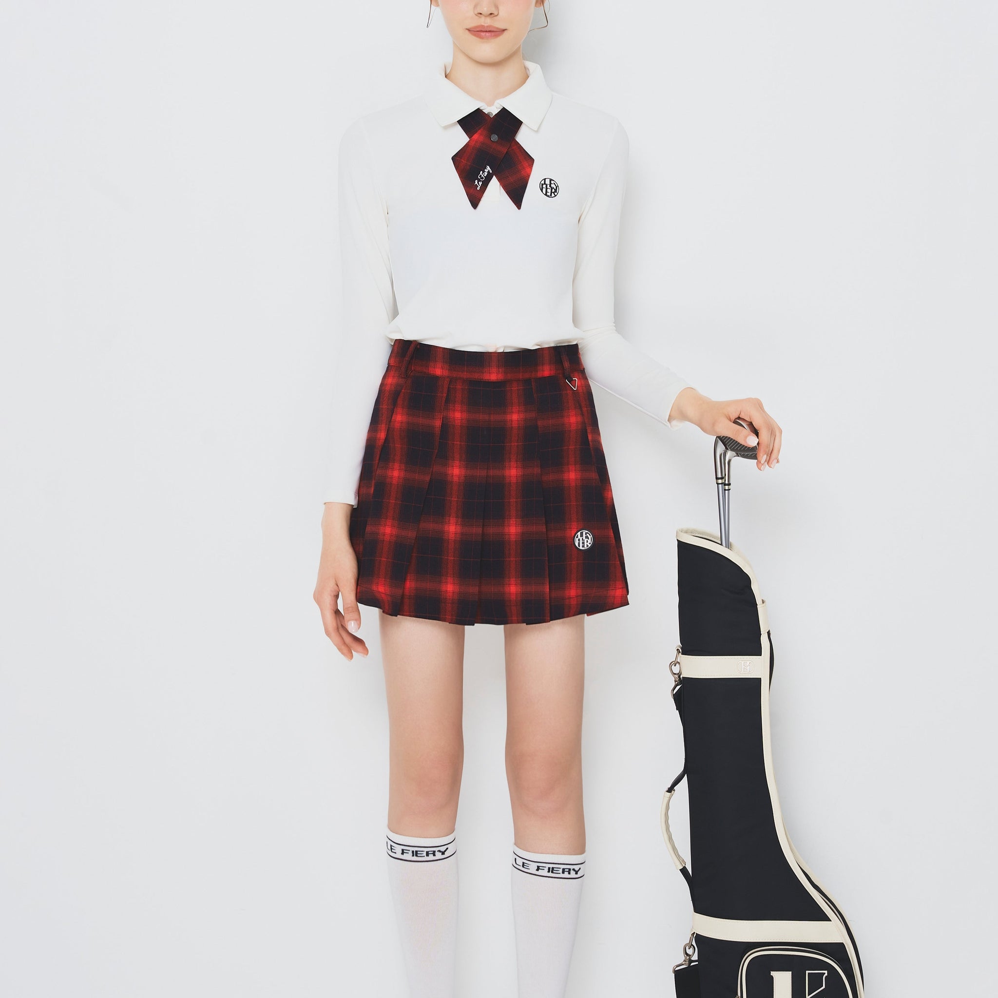 Christine Set - White/Red