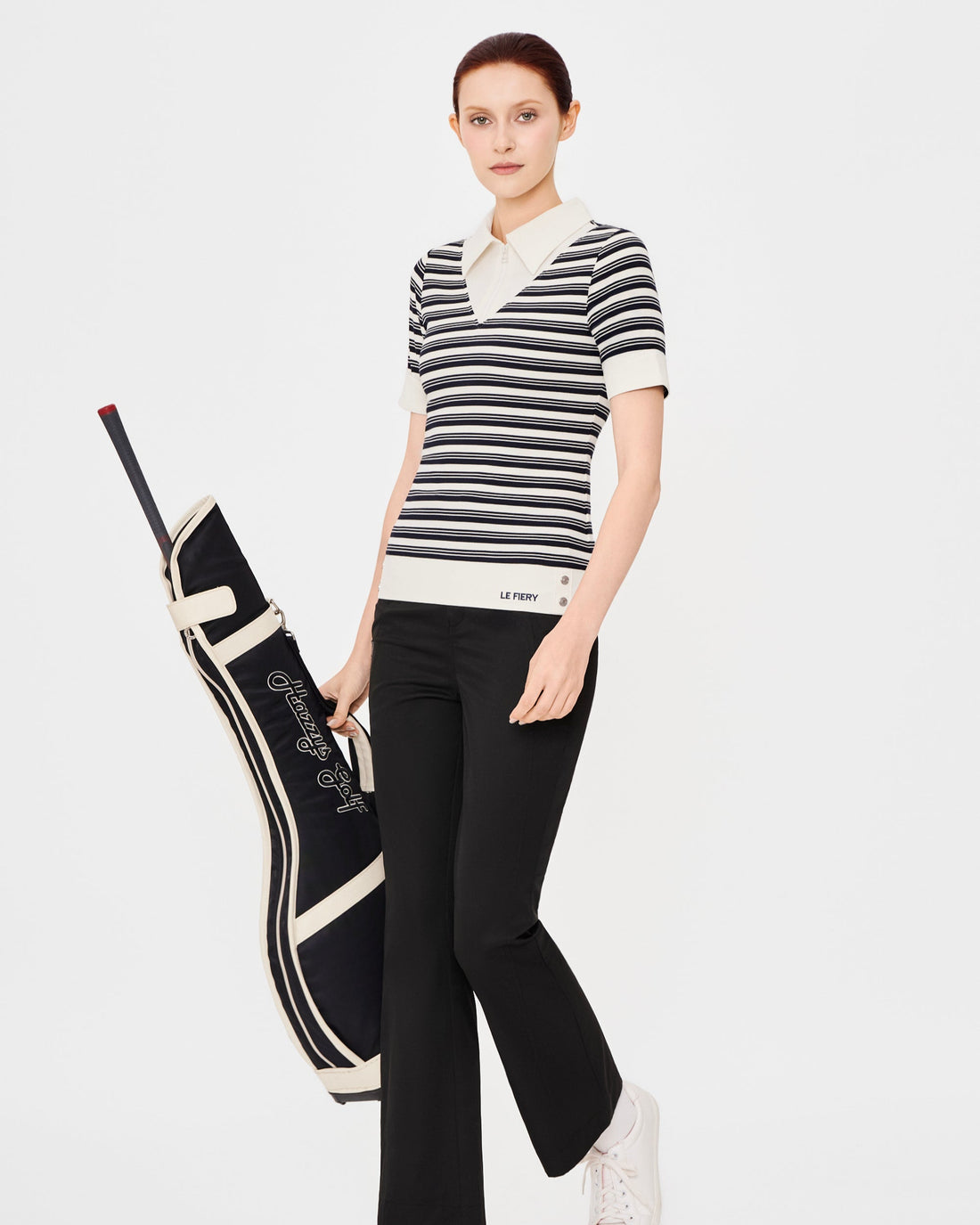 Marina Stripe Polo Shirt