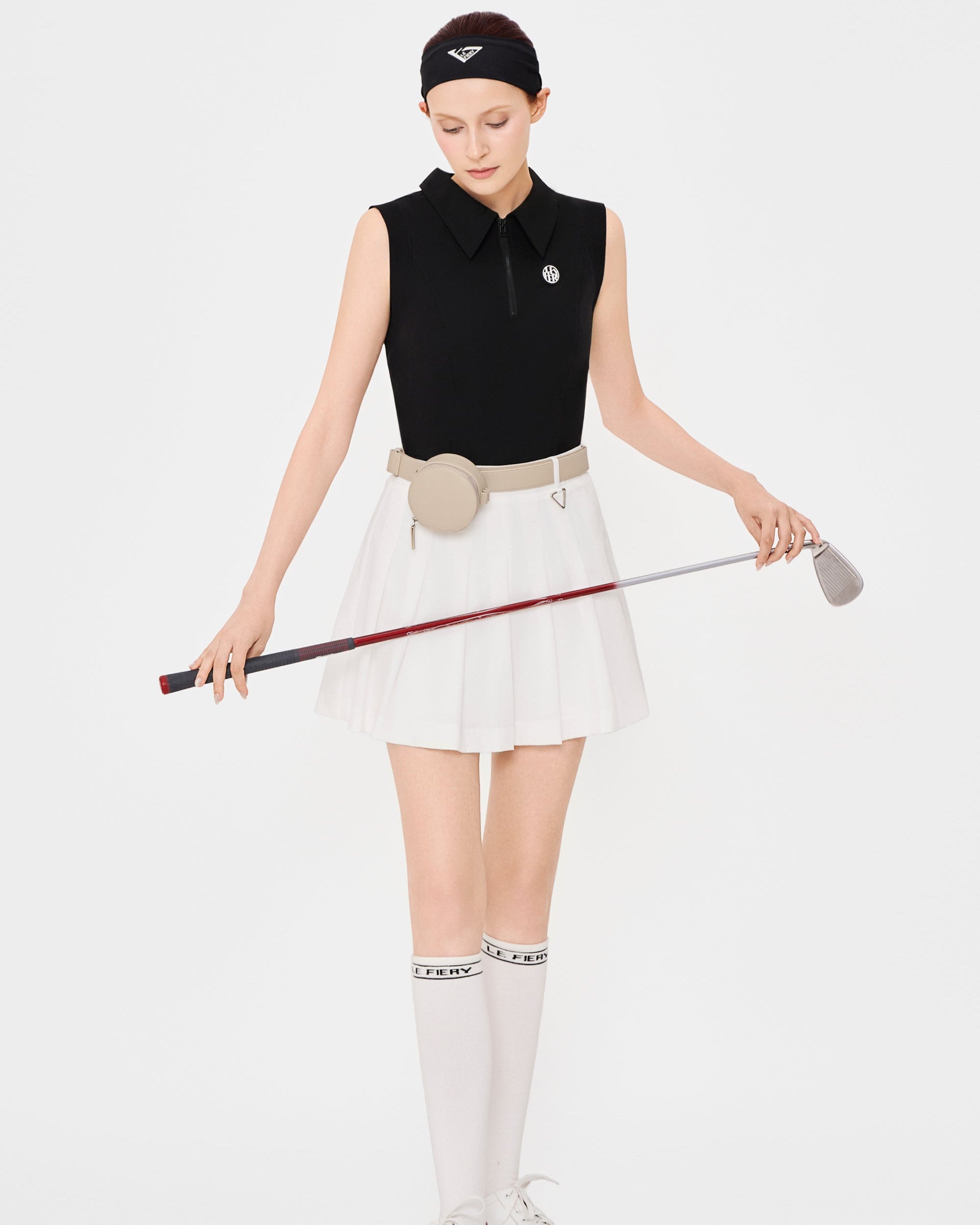 Ellie Sleeveless Shirt - White