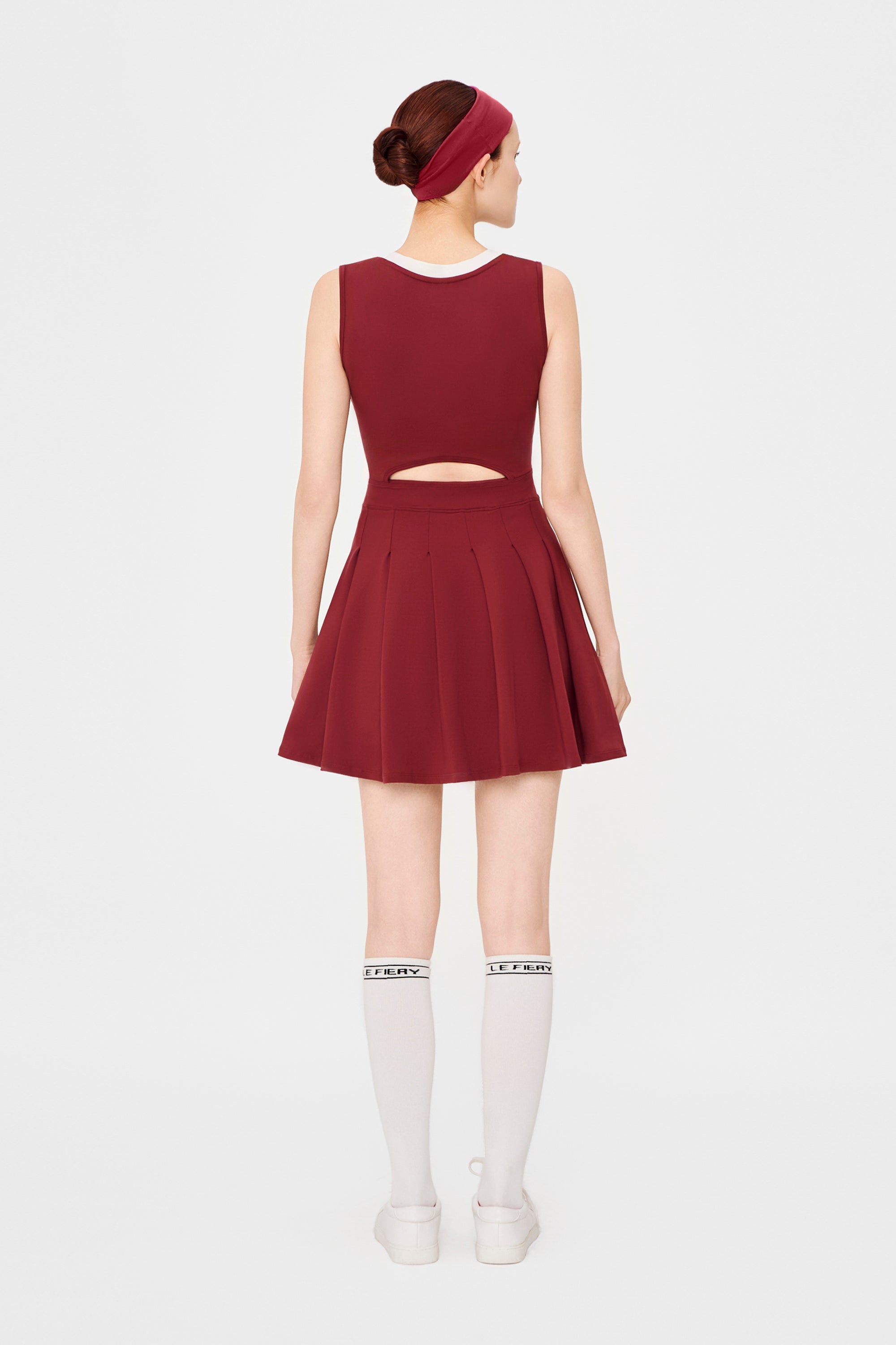 Laura Dress - Burgundy