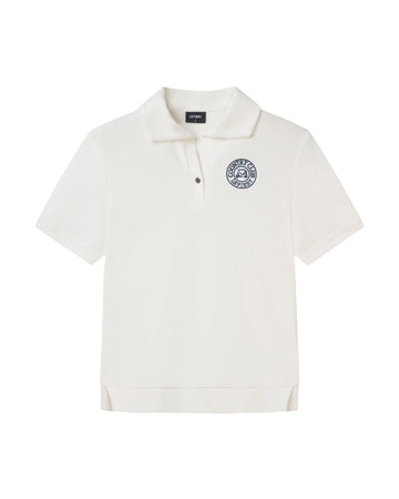Claire polo shirt - White