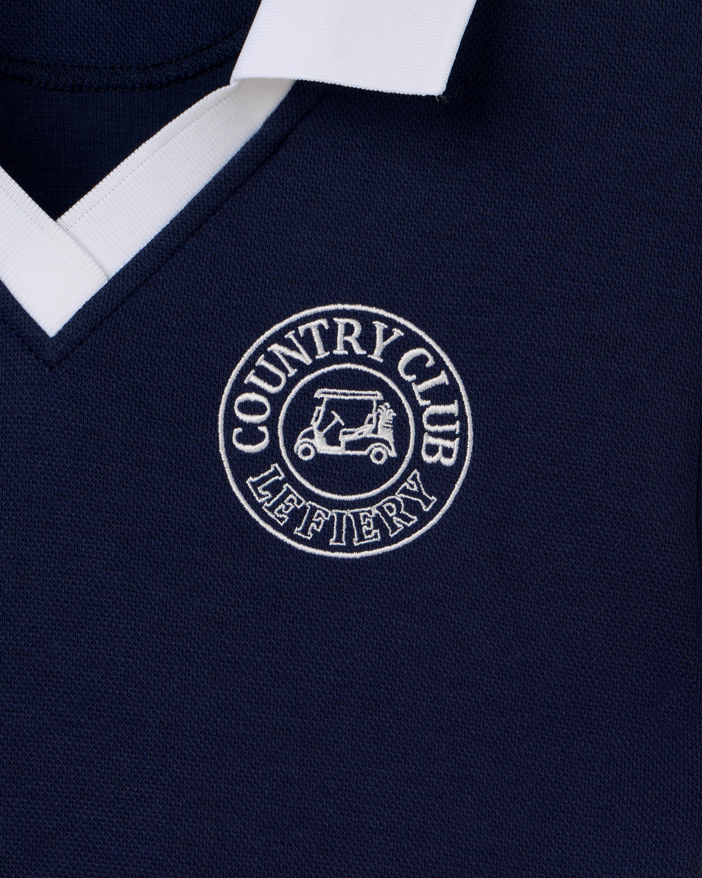 Claire polo dress - Navy