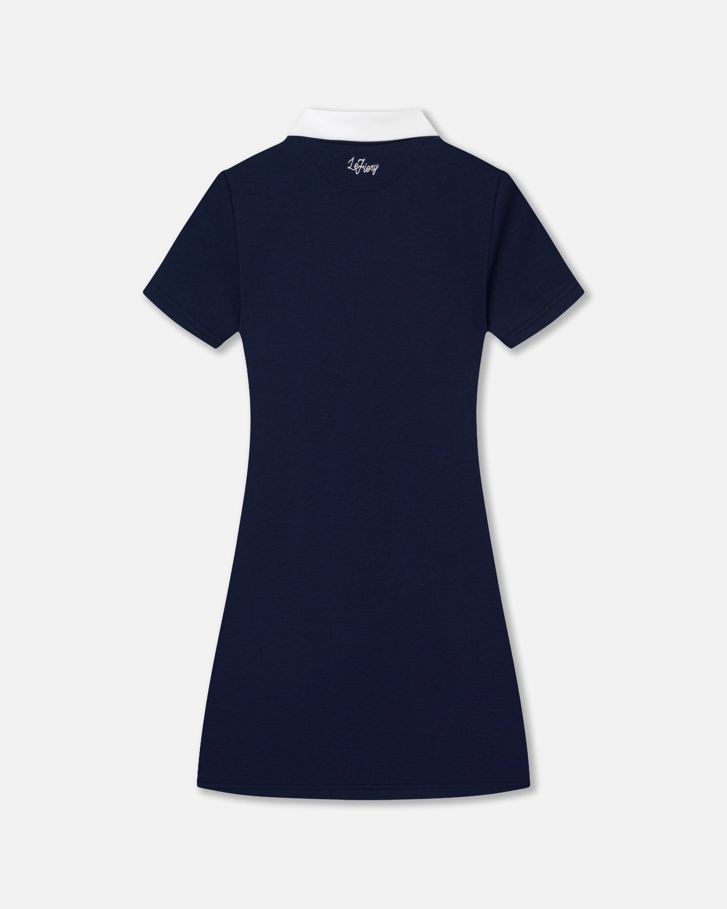 Claire polo dress - Navy