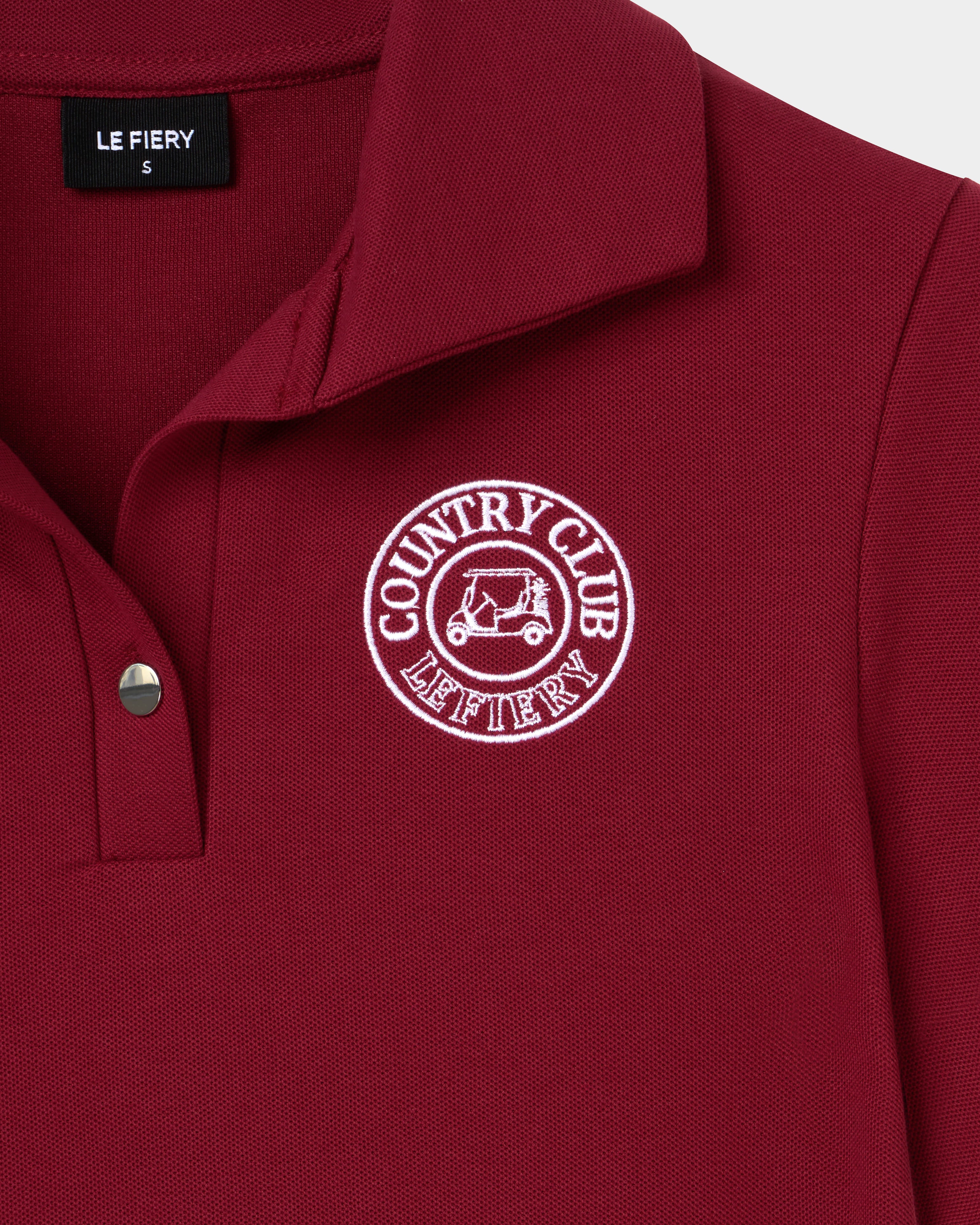 Claire polo shirt - Red