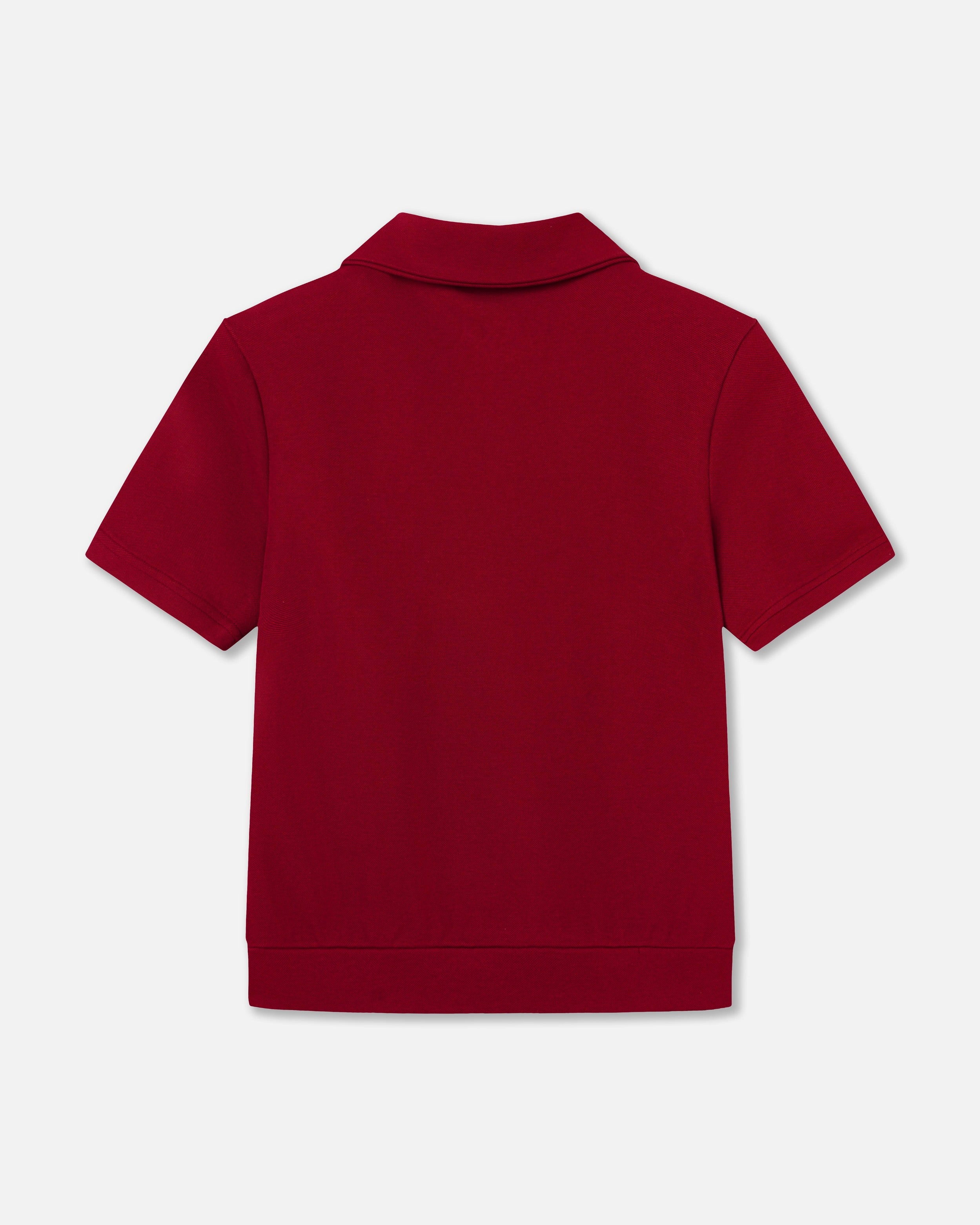 Claire polo shirt - Red