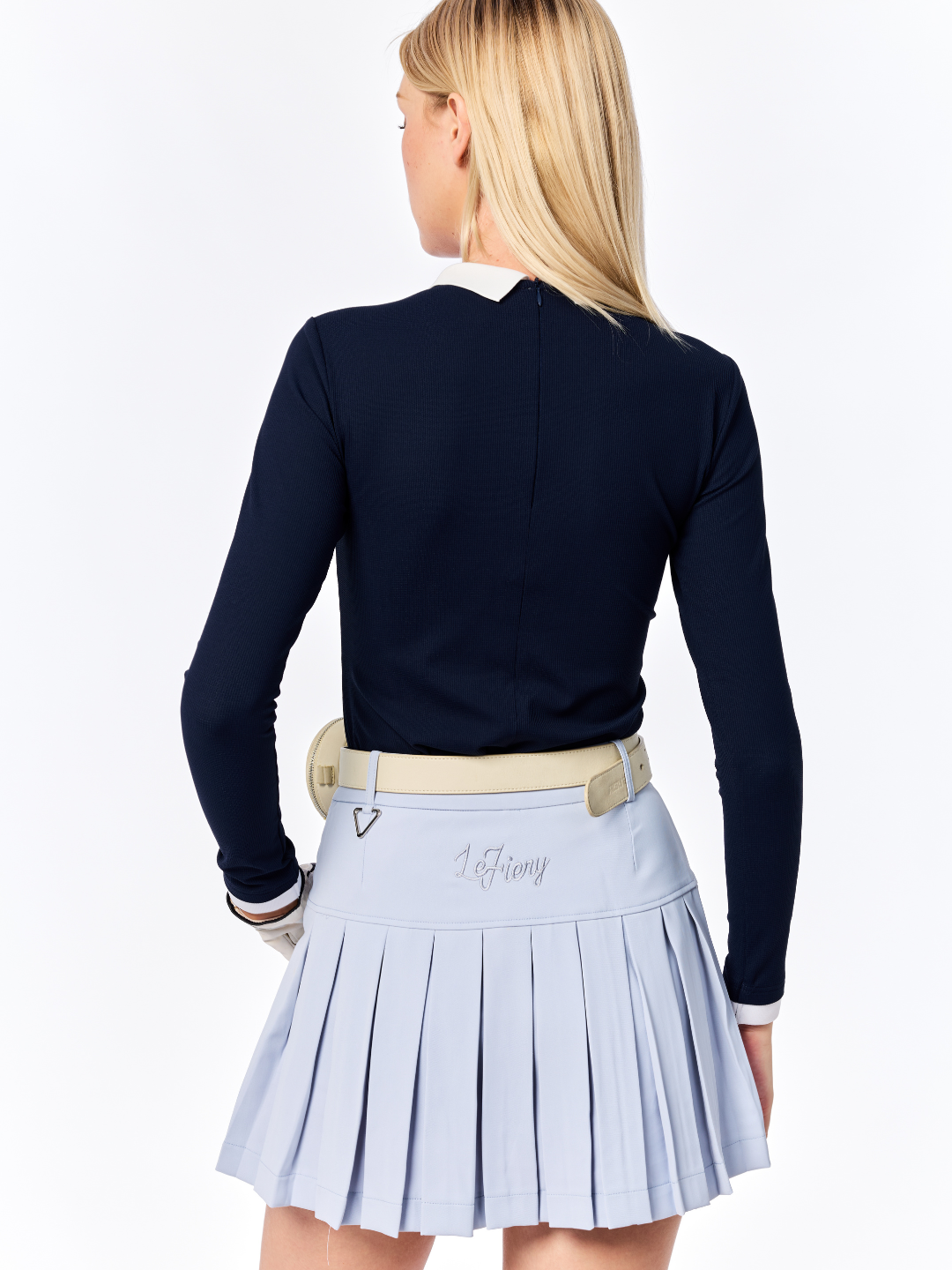 Fiona Skirt in Ice Blue