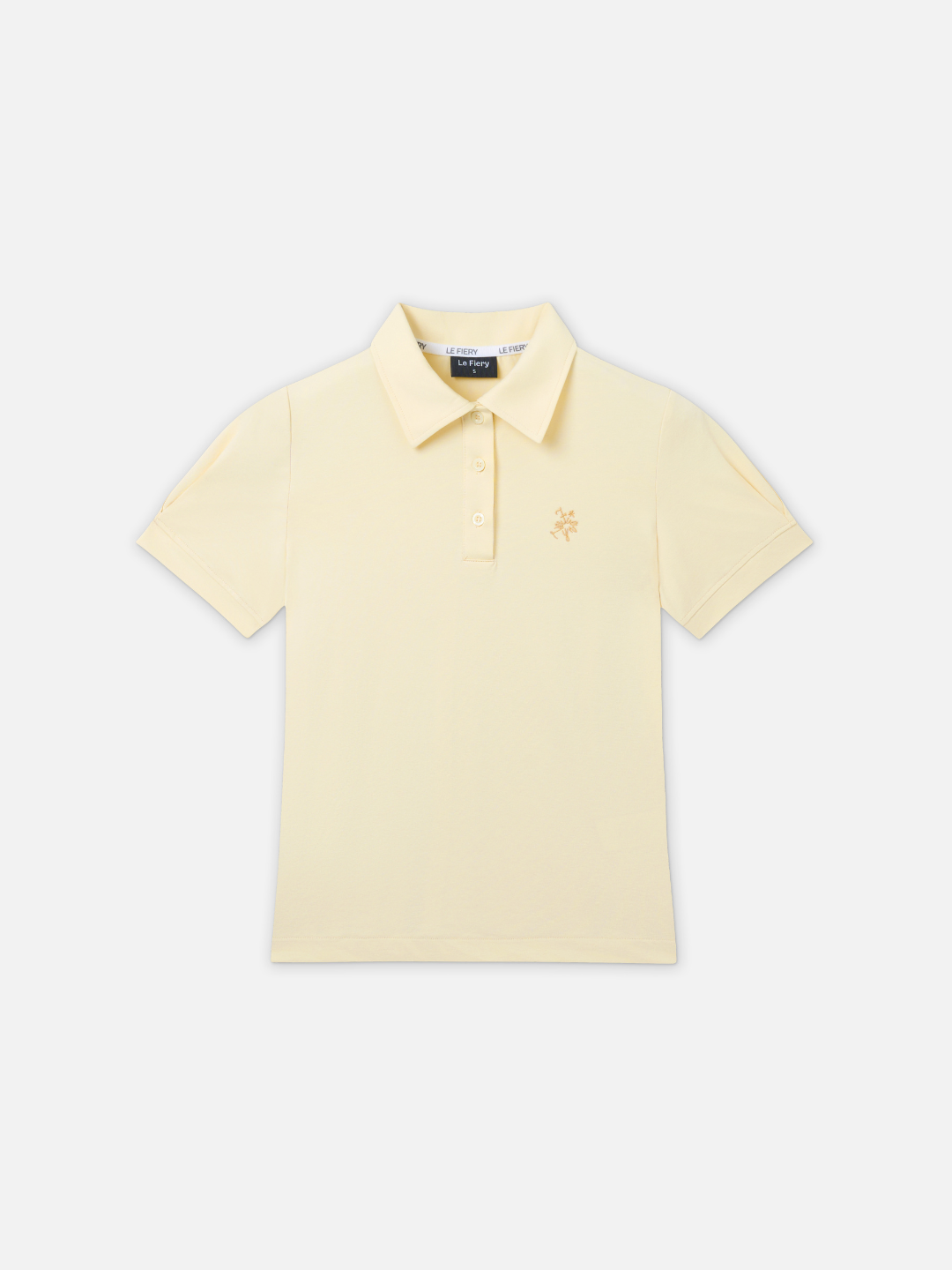 Lydia polo shirt in Yellow