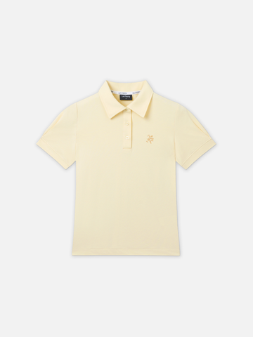 Lydia polo shirt in Yellow