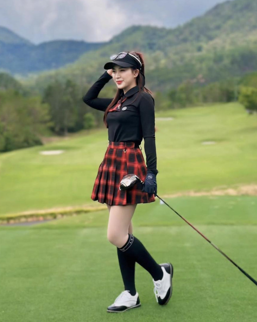 Christine Set - Black/ Red