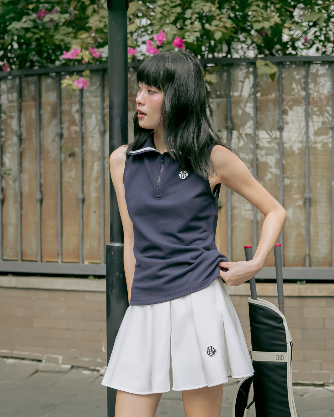 Celina Sleeveless Polo Shirt