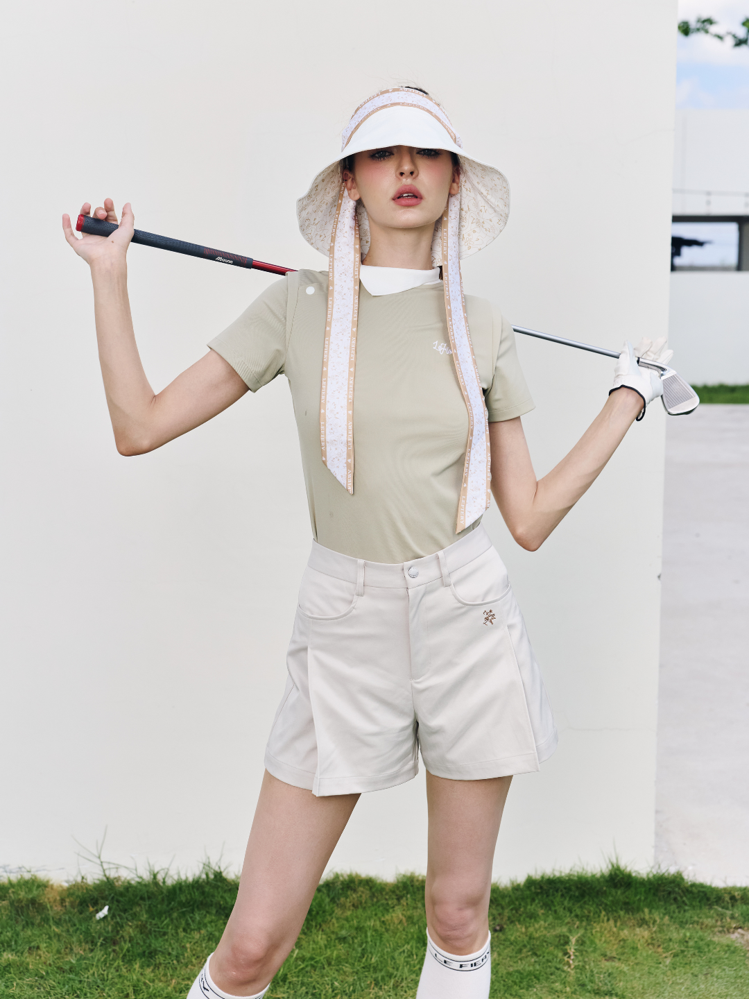 Stella Polo Shirt in Light Green