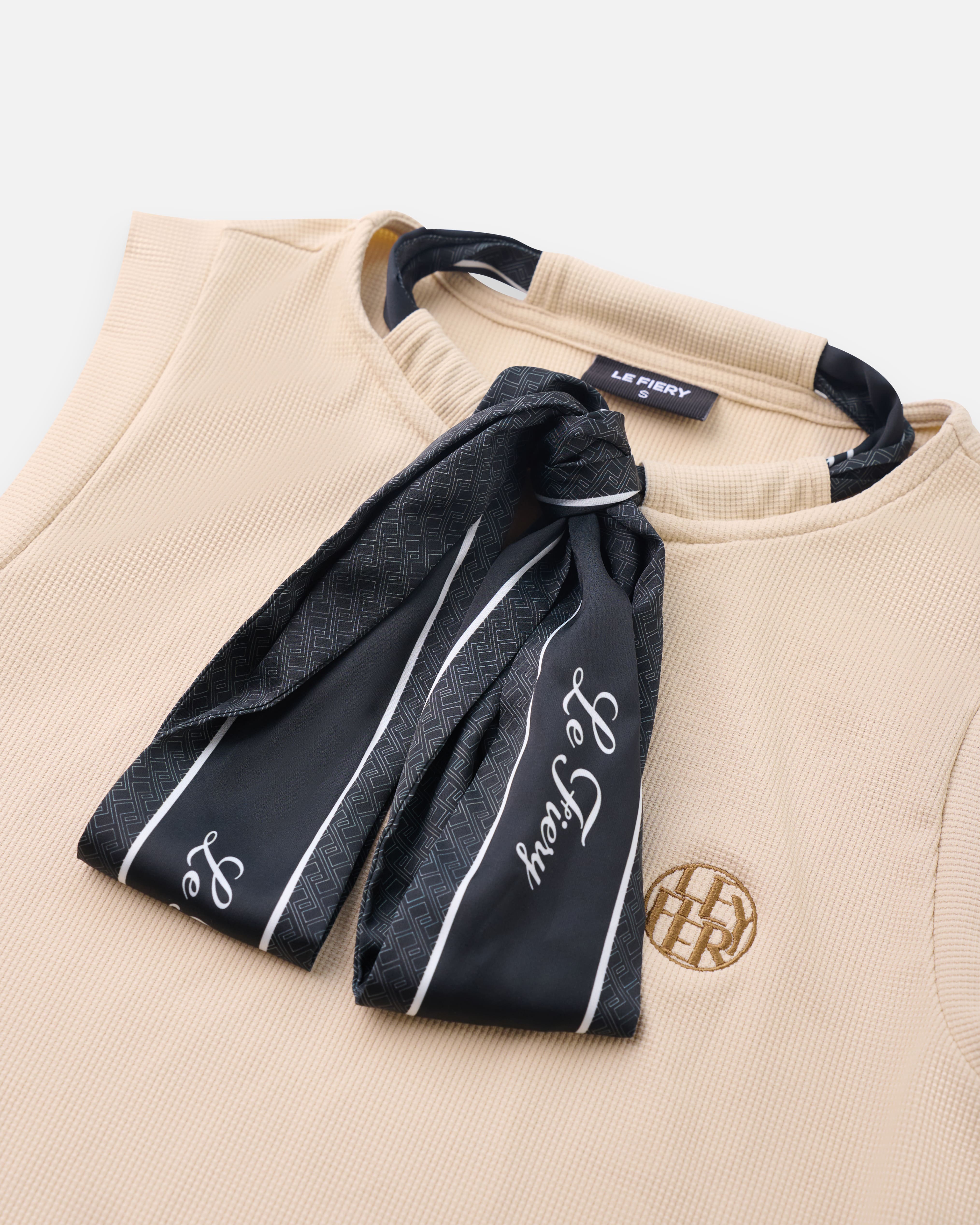 Christine Sleeveless Shirt - Beige