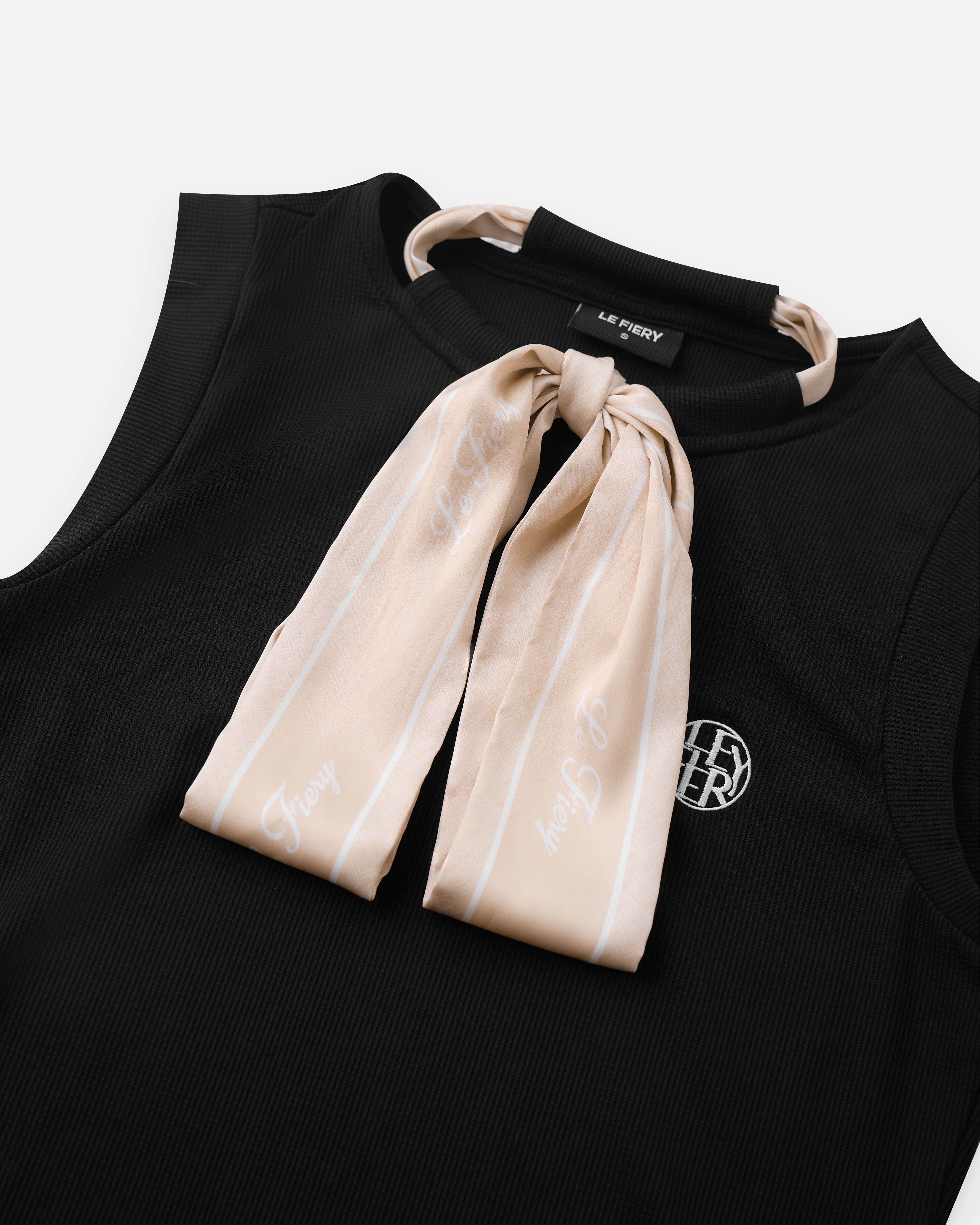 Christine Sleeveless Shirt - Black