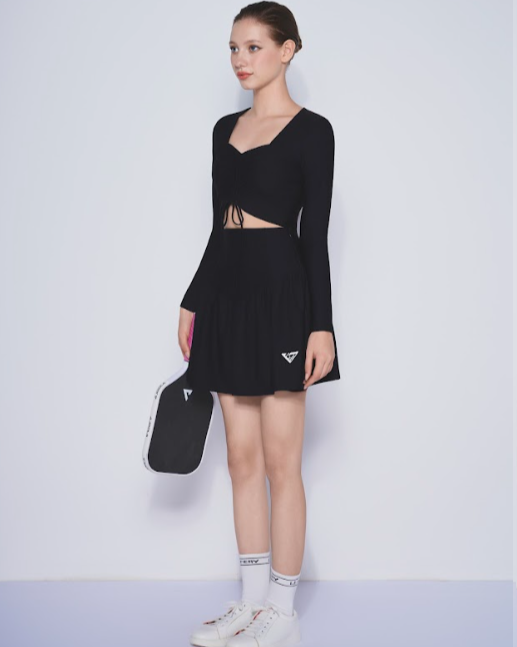 Laura Long Sleeve Set - Black