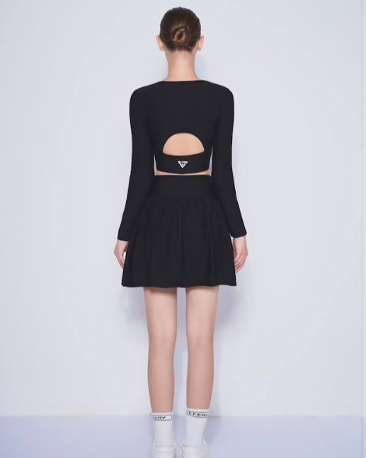 Laura Long Sleeve Set - Black