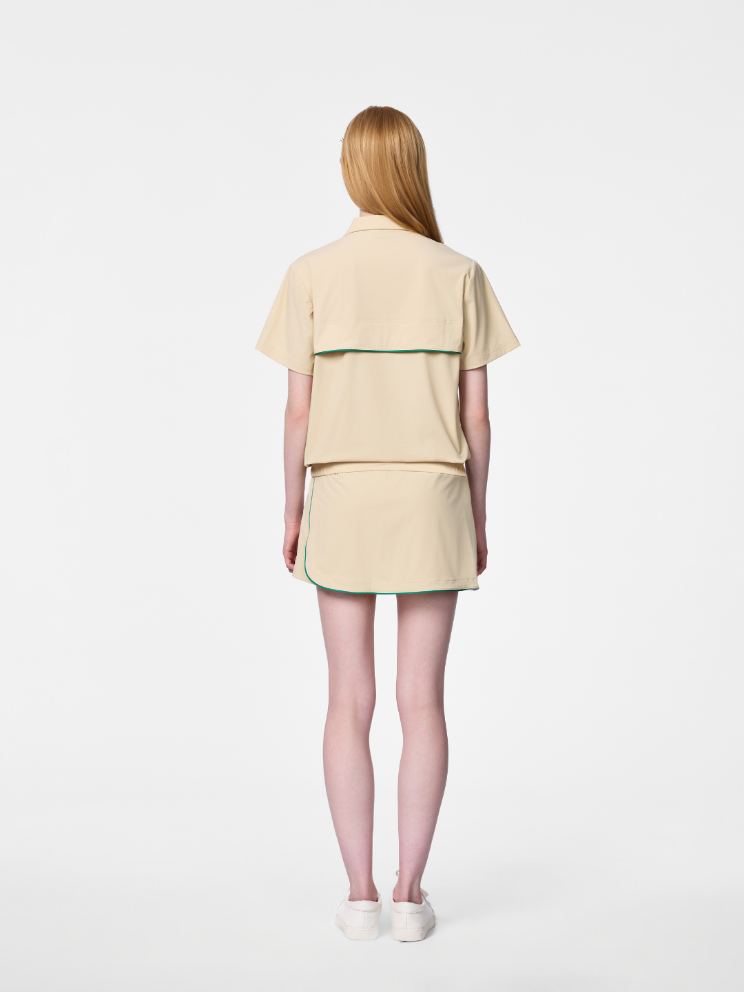Claire Top in Beige