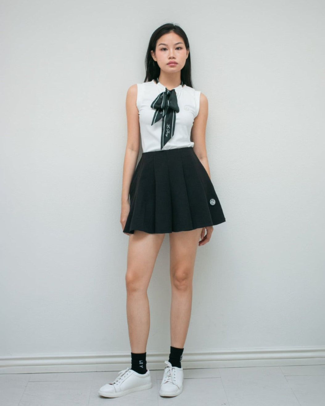 Christine Sleeveless Shirt - White