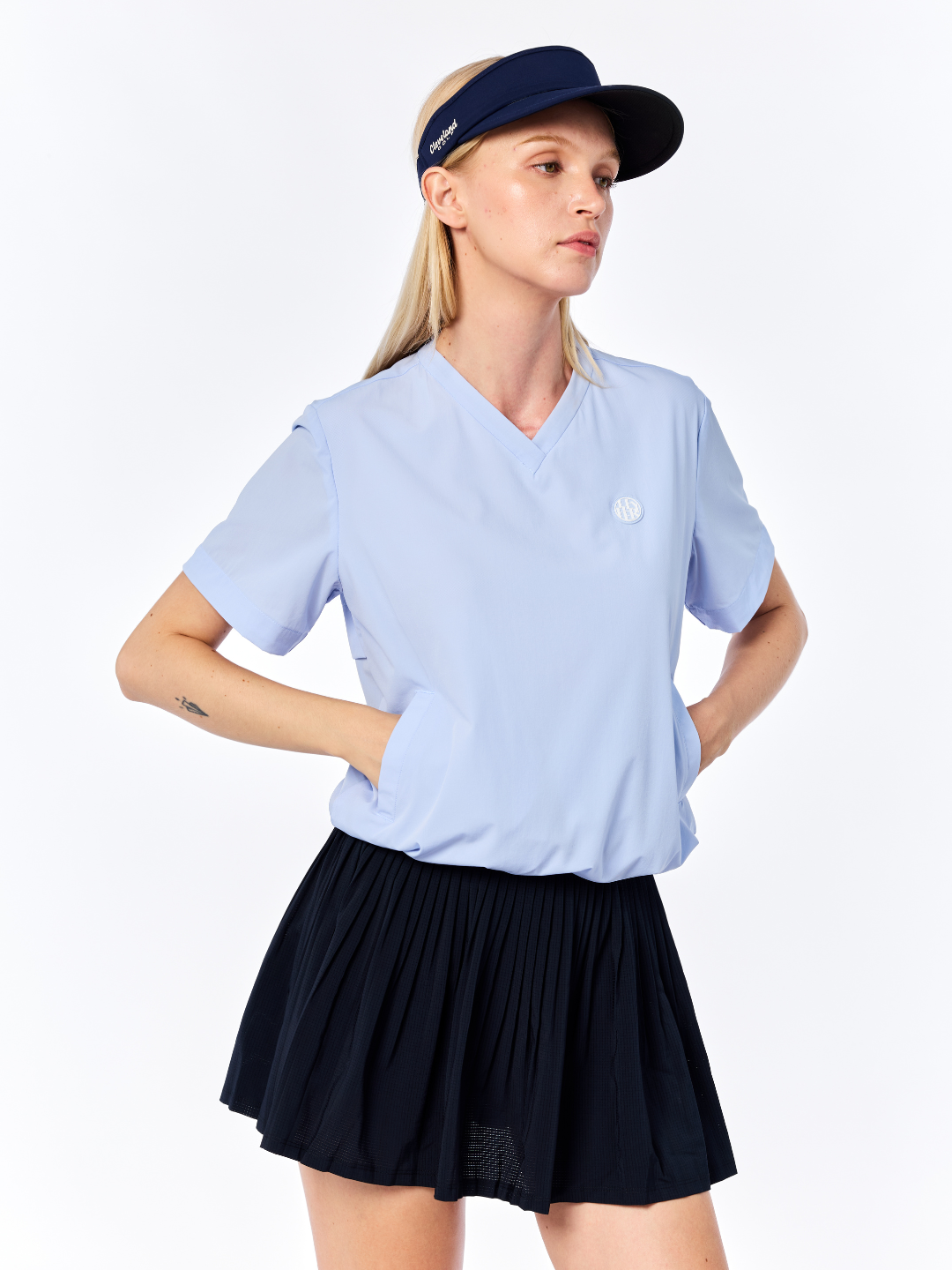 Alice Long Sleeves in Ice Blue