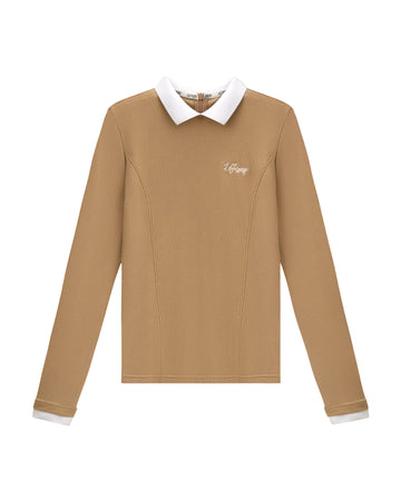 Amanda polo shirt - Brown