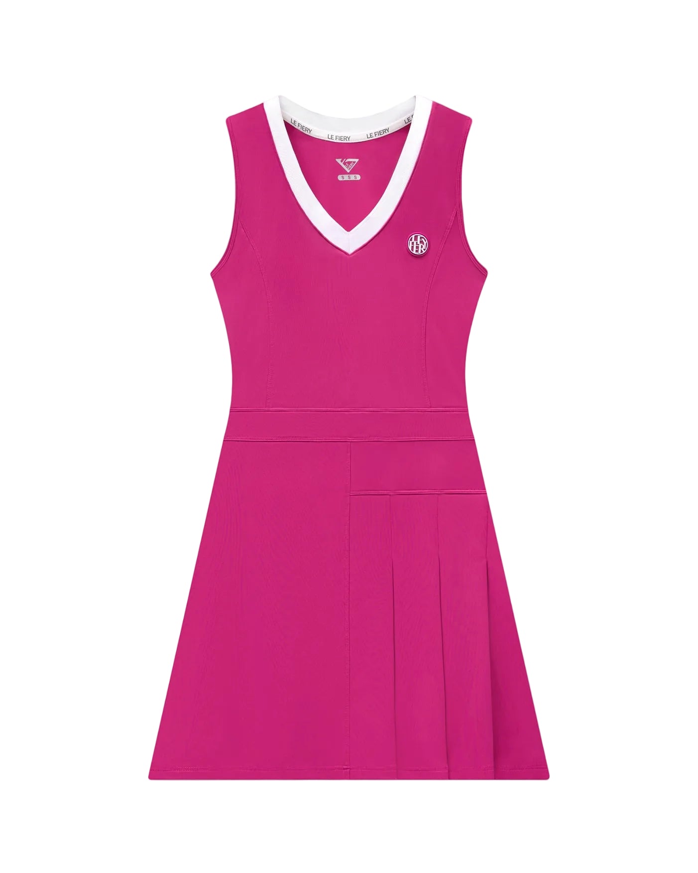 Laura Dress - Fuchsia