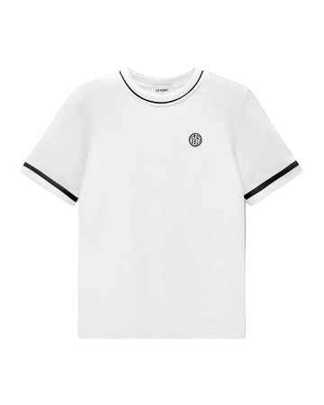 Diana round neck shirt - White