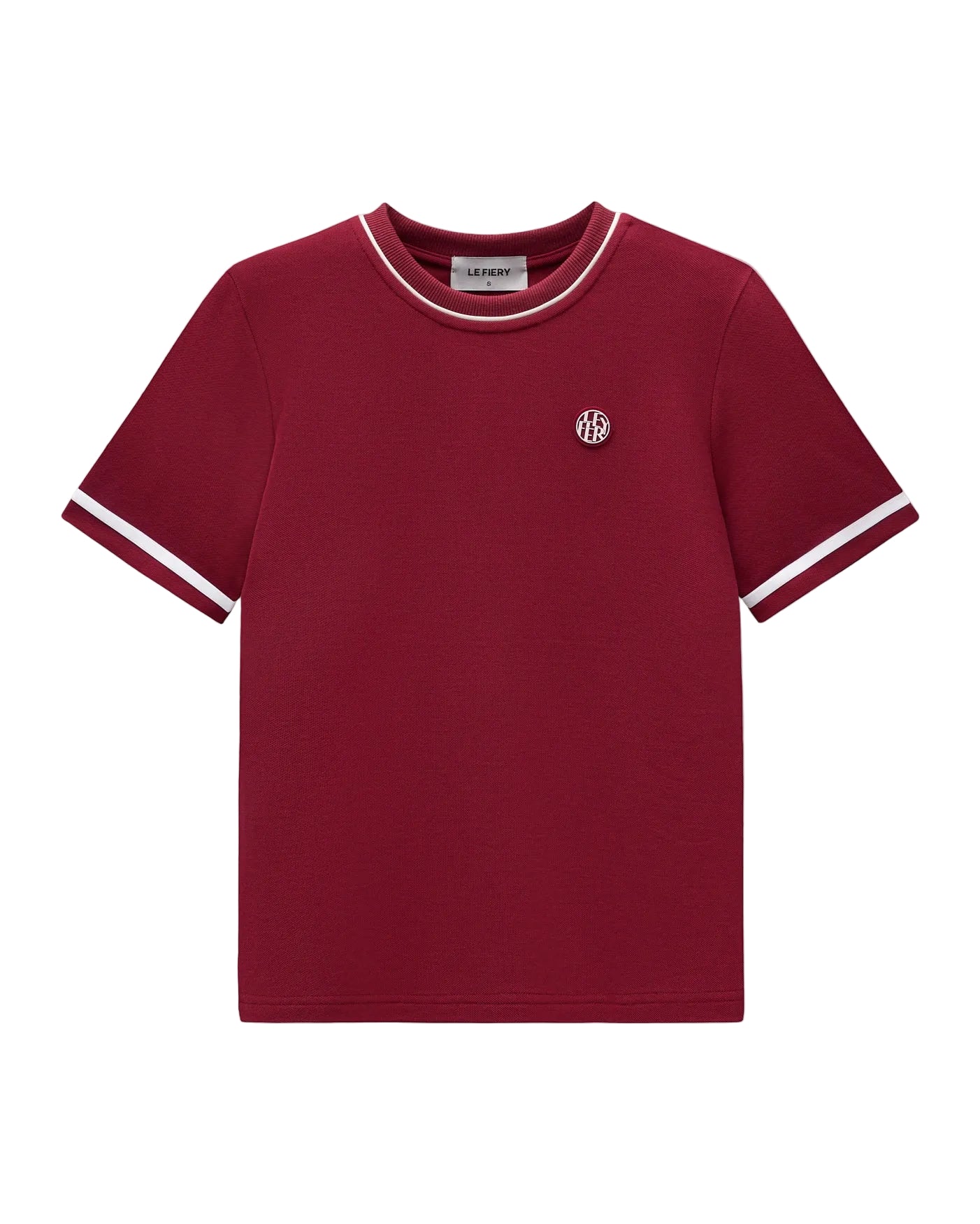 Diana round neck shirt - Red