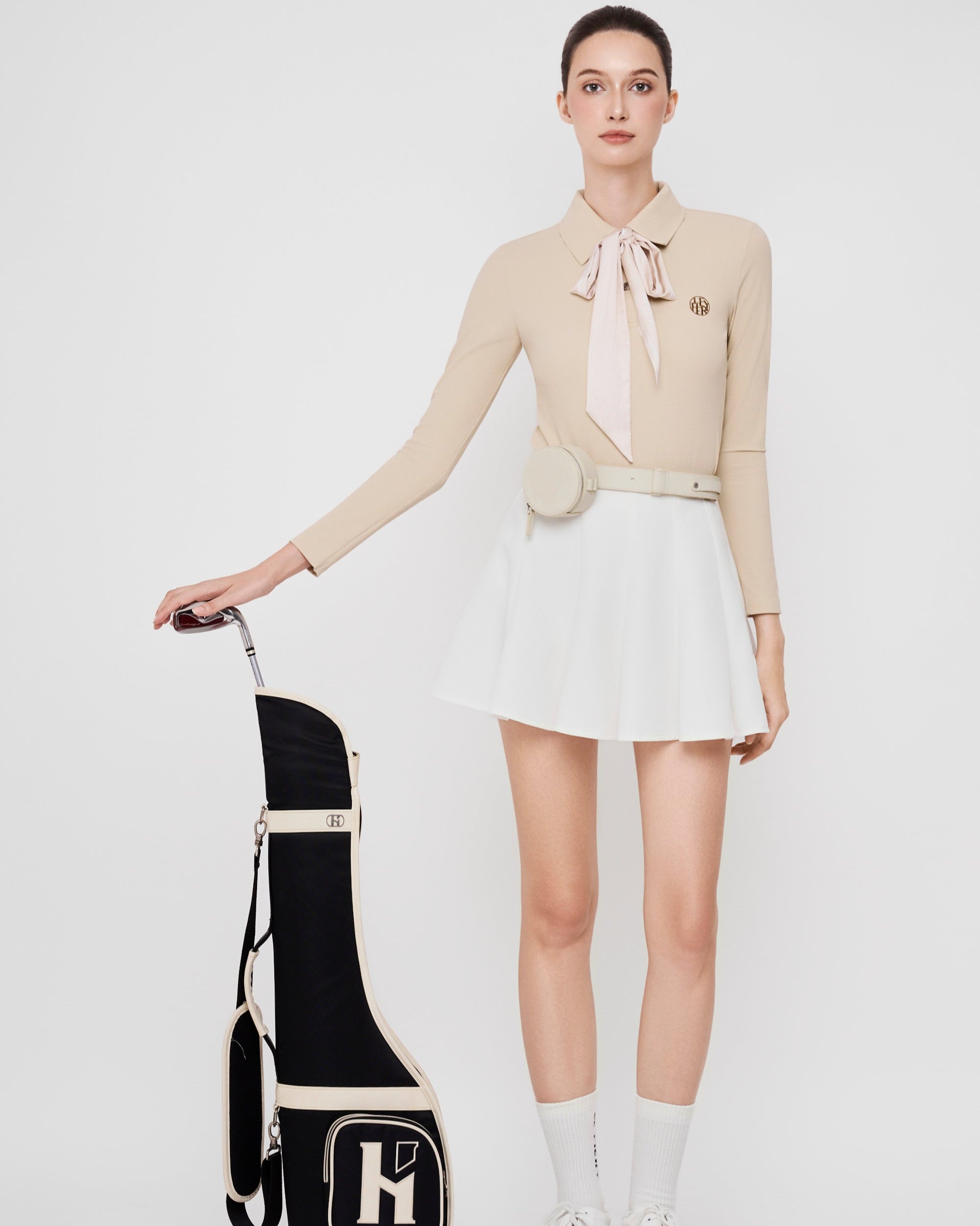 Christine Polo Shirt - Beige