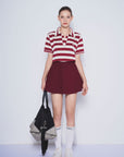 Classic Stripe Shirt - Check/Red