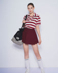 Classic Stripe Shirt - Check/Red