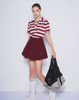 Classic Stripe Shirt - Check/Red