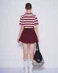 Classic Stripe Shirt - Check/Red