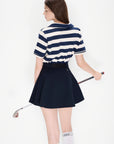 Classic Stripe Shirt - Check/Navy