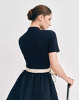 Jennie Dress - Navy