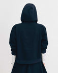 Jennie Zip Hoodie - Navy