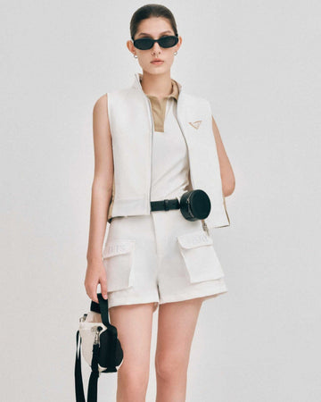 Jennie Shorts - White