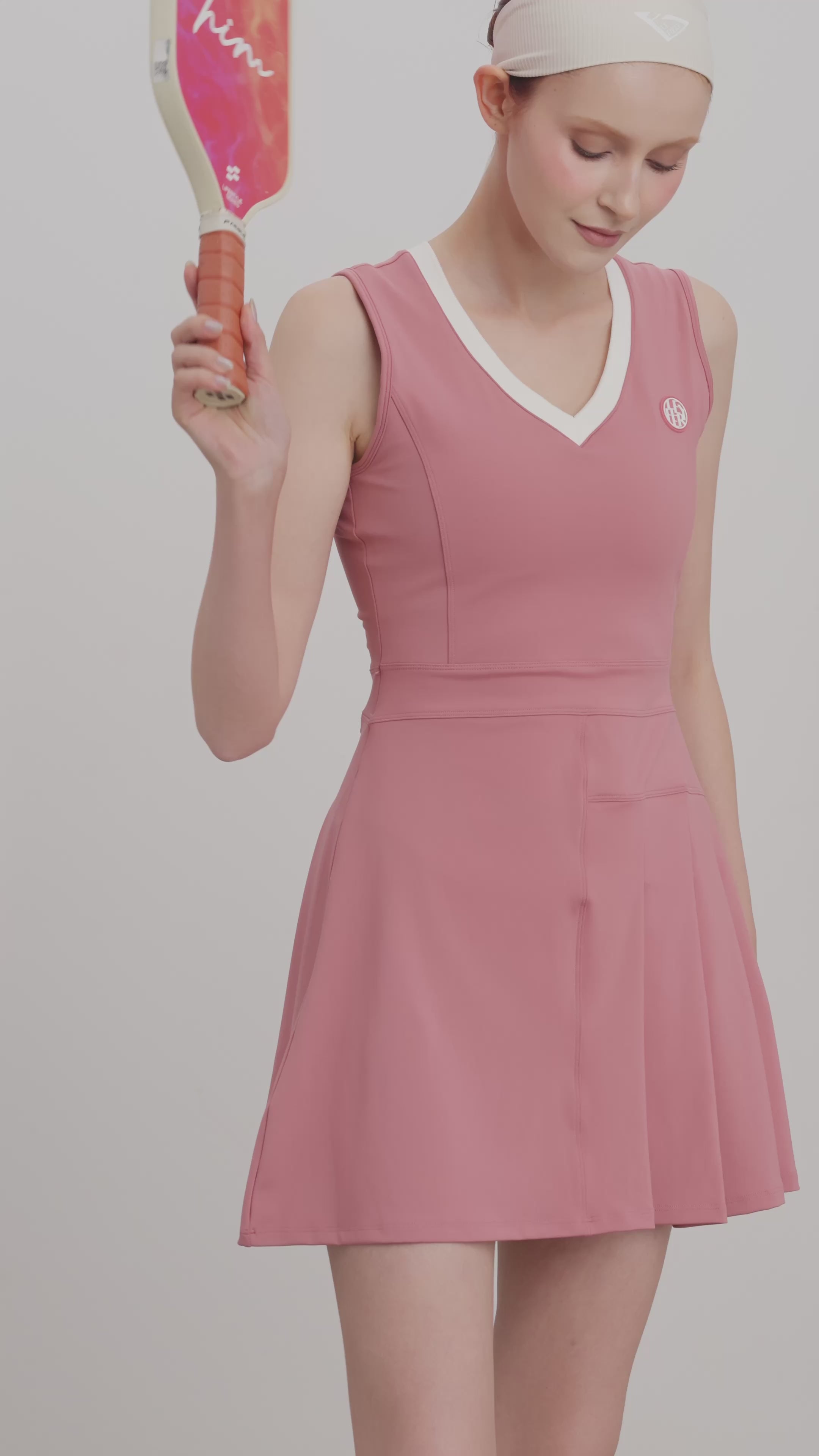 Laura Dress - Rose Pink