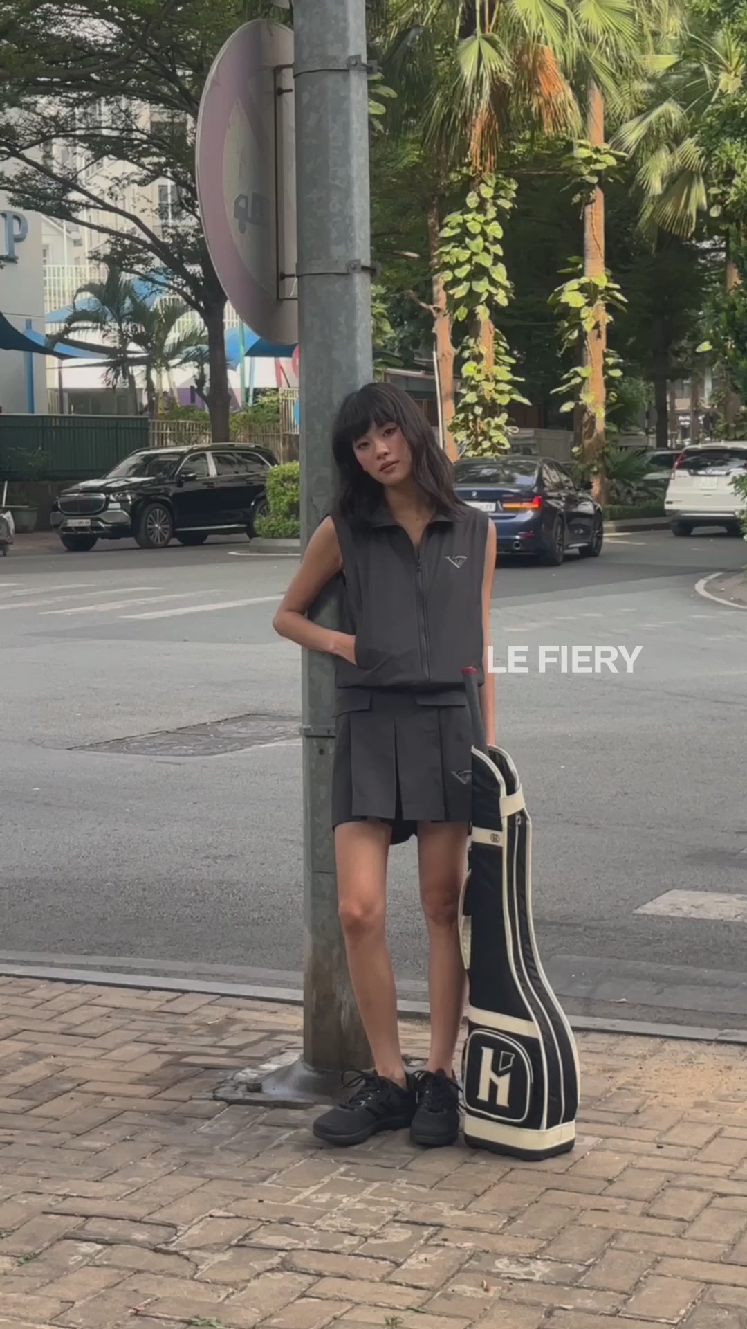 Celina Vest - Dark Grey